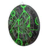 緑の回路 ダーツボード (正面右)