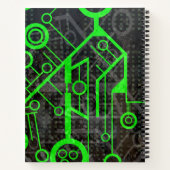 緑の回路 ノートブック (裏面)