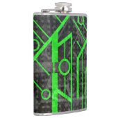 緑の回路 フラスク (右)