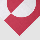 緑の国の旗を持つ愛国的ティッシュペーパー 薄葉紙 (詳細)