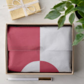 緑の国の旗を持つ愛国的ティッシュペーパー 薄葉紙 (ギフト)