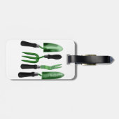 緑の園芸用具 ラゲッジタグ (裏面横)