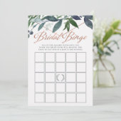 緑の地域 |ブライダルシャワービンゴゲームカード アドバイスカード (スタンド正面)