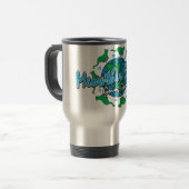 緑の地球を守ろう トラベルマグ (正面左)