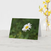 緑の地球 カード (黄色い花)