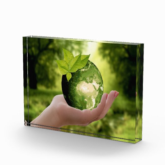 緑の地球 フォトブロック (右)