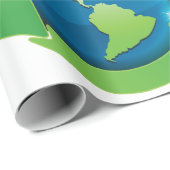 緑の地球 ラッピングペーパー (ロールコーナー)