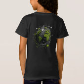 緑の地球 Tシャツ (裏面)