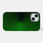 緑の塊 iPhone 15ケース (裏面横)