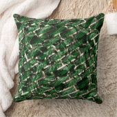 緑の壁効果と最も暗い泡？ クッション (ブランケット)