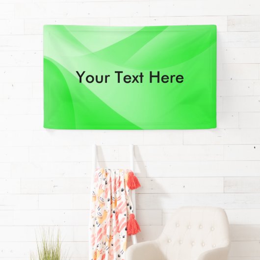 緑の壁紙 横断幕 (インサイチュ)