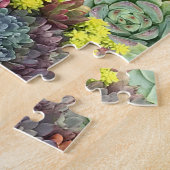 緑の多汁 ジグソーパズル (側面)