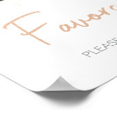 緑の多肉乳児シャワーの好意 ポスター (角)