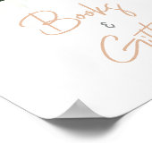 緑の多肉乳児シャワー本とギフト ポスター (角)