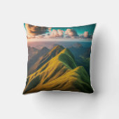 緑の夢 – エコフレンドリー枕カバー クッション (裏面)