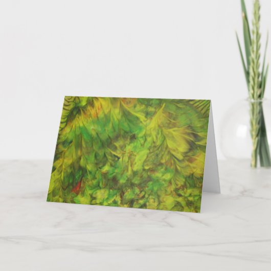 緑の夢 カード (正面)