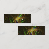 緑の夢 スキニー名刺 (正面/裏面)