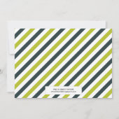 緑の大きいもの|第1誕生日招待状 招待状 (裏面)