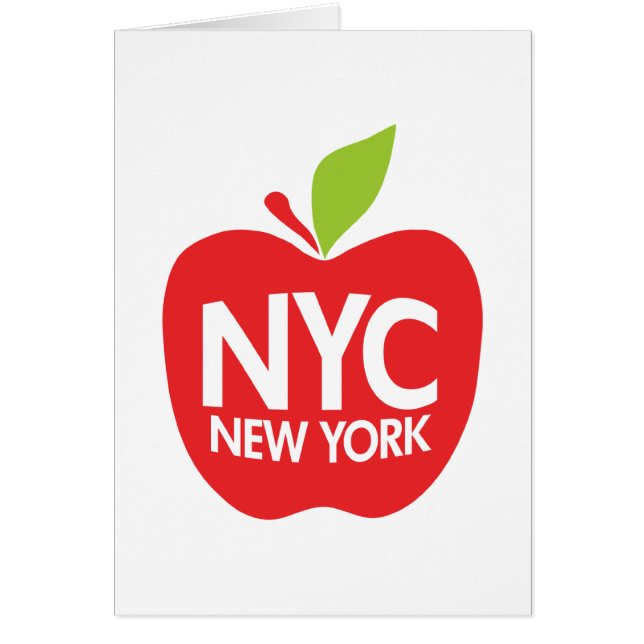 緑の大きいApple NYC (正面)