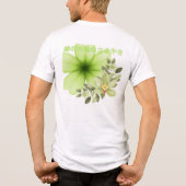 緑の大地のささやき トライブレンドTシャツ (裏面)
