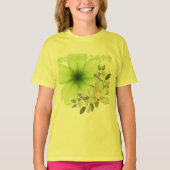 緑の大地のささやき yellow tシャツ (正面)