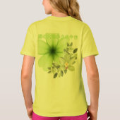 緑の大地のささやき yellow tシャツ (裏面)