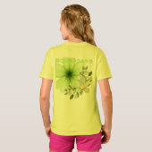 緑の大地のささやき yellow tシャツ (裏面フル)