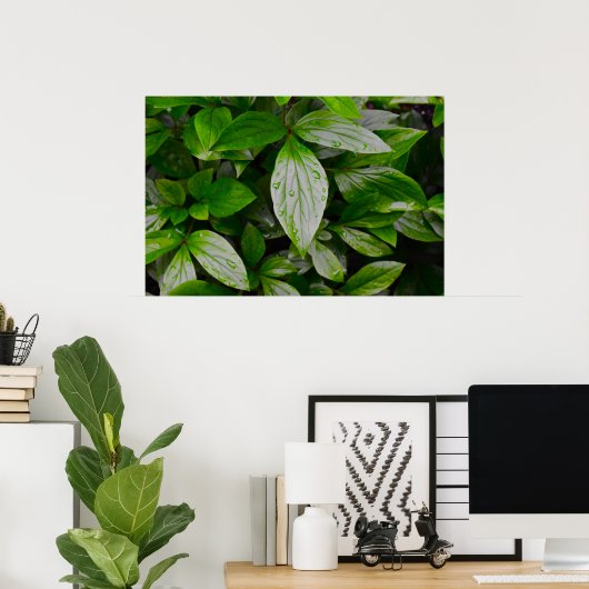 緑の大地 ポスター (ホームオフィス)