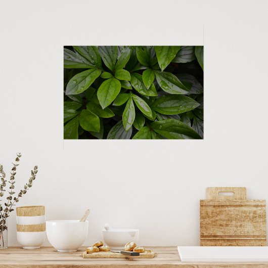 緑の大地 ポスター (キッチン)