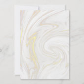 緑の大理石の旋回を変更する セーブザデート (裏面)