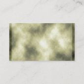 緑の大理石の背景の名刺 名刺 (裏面)