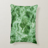 緑の大理石の質 アクセントクッション (裏面(縦))