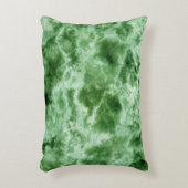 緑の大理石の質 アクセントクッション (正面(垂直))