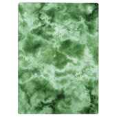 緑の大理石の質 クリップボード (裏面)