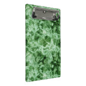 緑の大理石の質 ミニクリップボード (アングル)