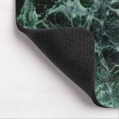 緑の大理石のmousepad マウスパッド (コーナー)