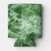 緑の大理石テクスチャ 缶クーラー (正面)