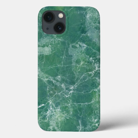 緑の大理石テクスチャ Case-Mate iPhoneケース (裏面)