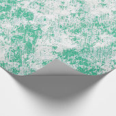 緑の大理石メッシュギフトラップ ラッピングペーパー (角)