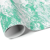 緑の大理石メッシュギフトラップ ラッピングペーパー (ロールコーナー)