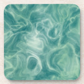 緑の大理石   コースター (正面)