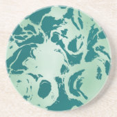 緑の大理石 コースター (正面)