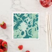 緑の大理石 スタンダードカクテルナプキン (インサイチュ)