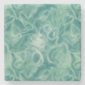 緑の大理石 ストーンコースター (正面)