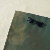 緑の大理石 ビーチタオル (インサイチュ)