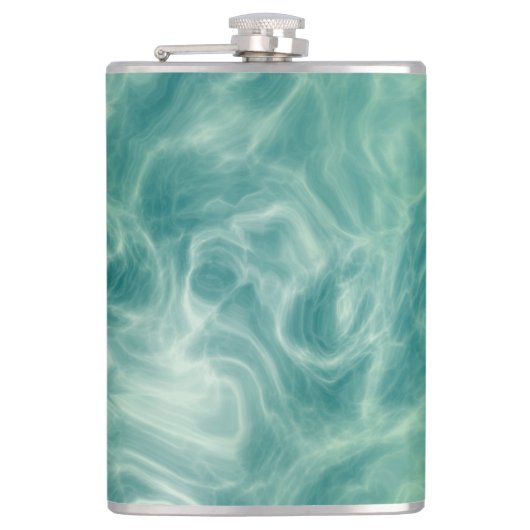 緑の大理石 フラスク (正面)