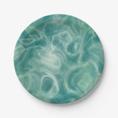 緑の大理石 ペーパープレート (正面)