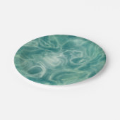 緑の大理石 ペーパープレート (アングル)