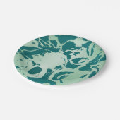 緑の大理石 ペーパープレート (アングル)