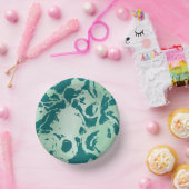 緑の大理石 ペーパーボウル (パーティー)